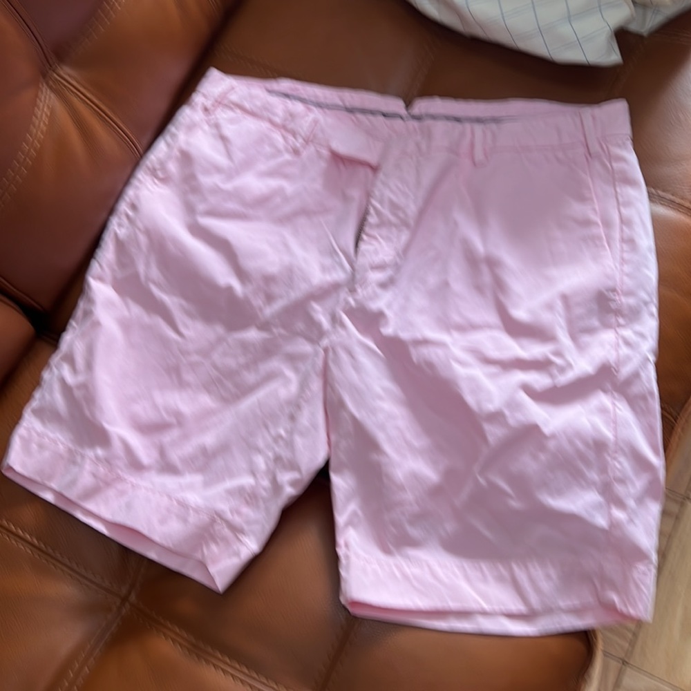 New Polo Ralph Lauren men’s Short. Sz 43. Cotton. Soft pink